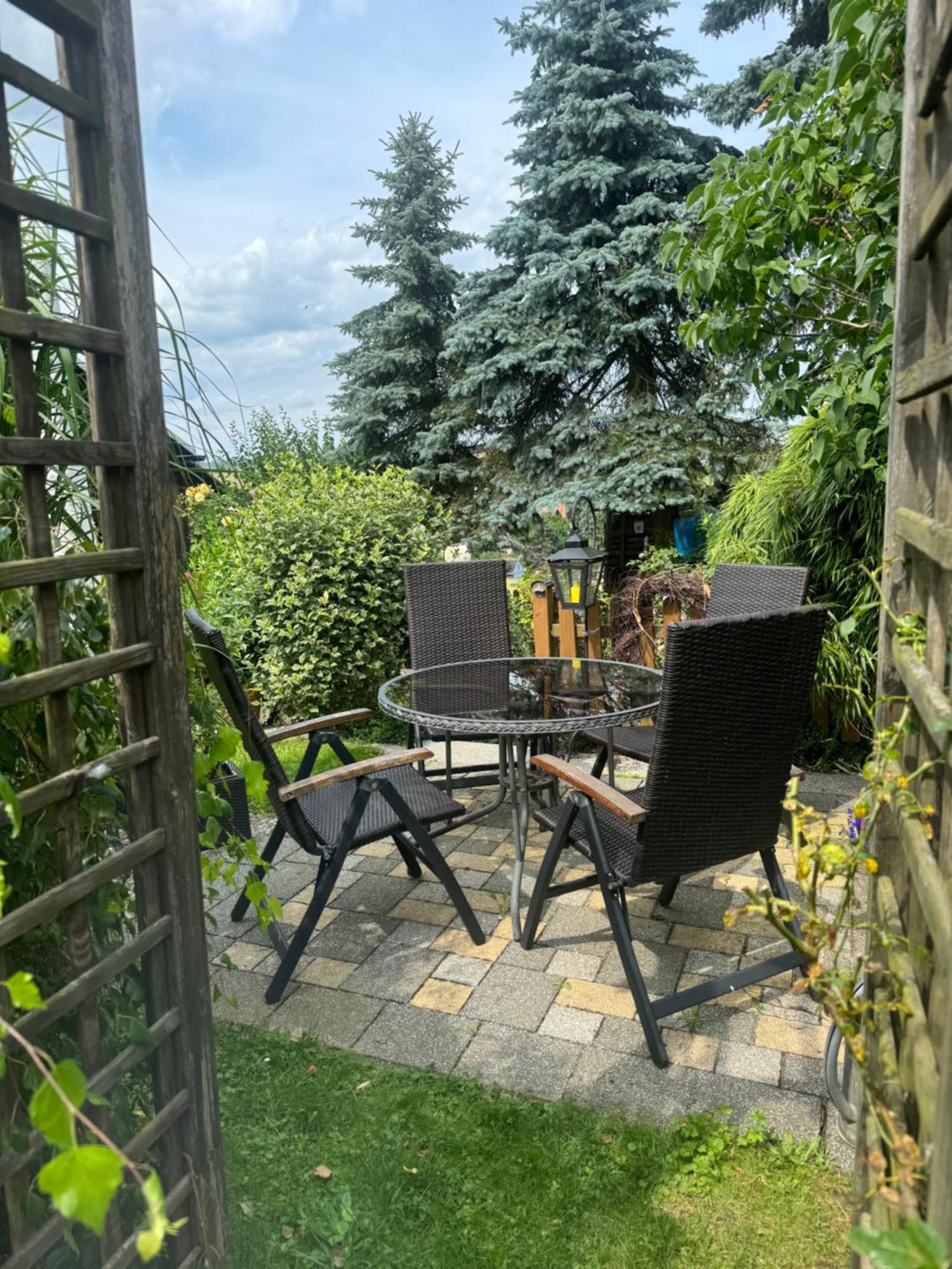 Ferienwohnung Hinterhermsdorf Glaser Sebnitz Bagian luar foto